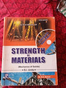 Strength Of Materials Text Book