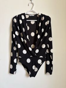 Zara Polka Dot Bodysuit