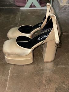 Block Mules Heels Sandal