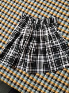 Plaid Mini Skirt