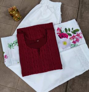 Kurti Pant Duptta Sett. No Any Offer