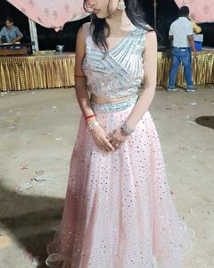 Pink Sparkle Lehenga