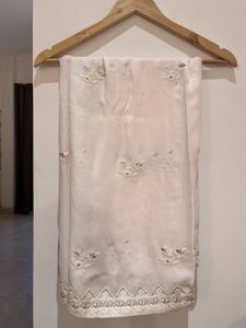 Baby Pink Lakhnavi kurta sharara set with dupatta