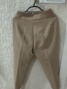 Chic Beige Tailored Trousers