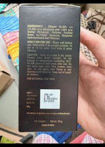 La'French Luxe Oudh Perfume Spray