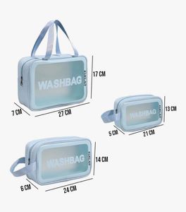 Cosmetic Travel Bags - 3 Piece Set