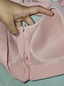Pink Chain Sports Bra - 'Won't Stop'