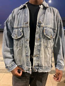 Bonifer Denim Jacket - Bold Graphic