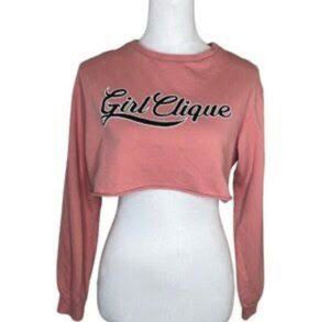 H&amp;M Girl Clique Oversized Cropped Top