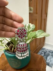 Brand New Pure Brass Jhumka Earrings