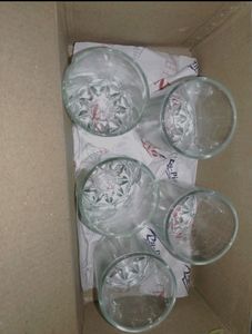 Set Of 5 Glass