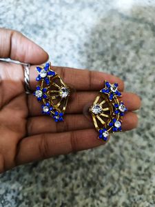 Sterling 4steps Chain+  earring