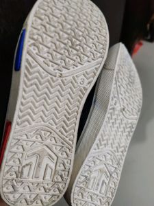 Navy Croc-Embossed Slip-On Casual Shoes