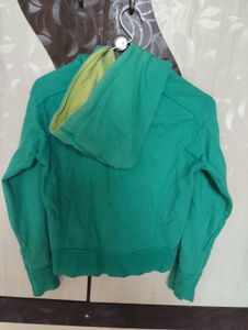 Green Zip-Up Hoodie