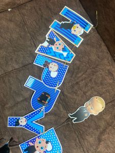 Boss Baby Birthday Banner