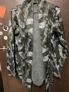 Camo women shrug