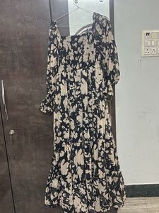 Floral Print Maxi Dress