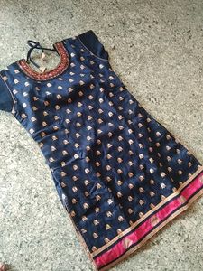 Heavy Party Wear 😍Heavy Dark Blue Top😘