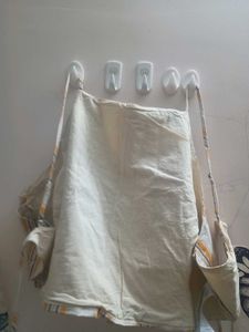 yellow wrap backless top