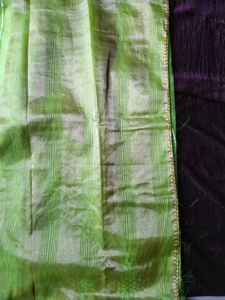 Raksha Bandhan Special Green Saari