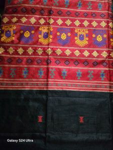 Bishnupriya Dolabedi style Khadi Silk Saree