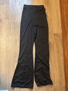 Chic Black Flared Leggings