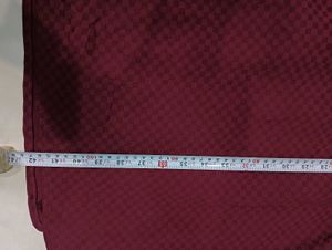 Maroon👗 Textured Midi Dress