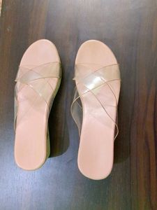 Comfortable Trendy Transparent Heels