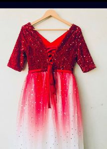 Gradient Chorus Costume Dress