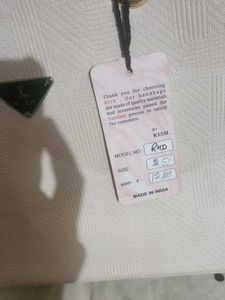 brand new White Handbag with Charm
