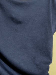 Navy Blue Drape Tunic Top
