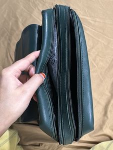 ❗️SALE❗️leather Green Handbag 👜