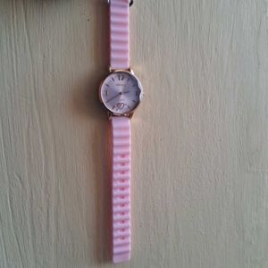 CUTE ASTHETIC PINK WATCH