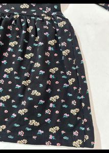 Cute Floral Print Baby Dress