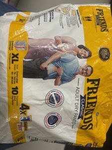 pack of 5- Friends Adult Dry Pants XL