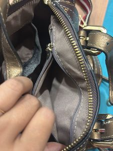 Stylish Monogram Satchel with Coin Pouch