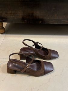 Chic Slingback Block Heels