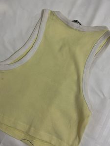 Zudio Graphic Crop Tank Top