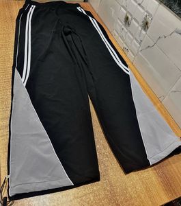 Check Offer in bio- Black & Grey Track Pant