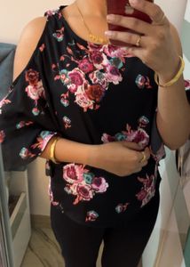 Harpa Floral Top🖤❤️‍🔥❤️‍🔥SALE