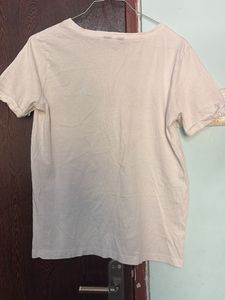 White T-Shirt with "Love" Earth Graphic