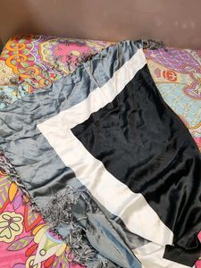 Stylish Scarf - Black, White, & Grey