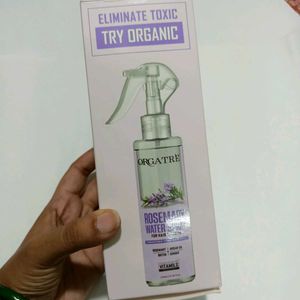 ORGATRE Rosemary Water Spray for Hair Growth