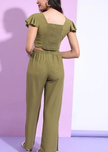 Olive Green Co-ord Set