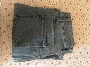 H&amp;M Mid Rise Distressed Light Wash Jeans