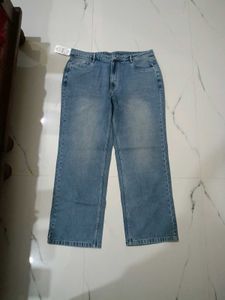 Classic Blue Wide Leg Jeans