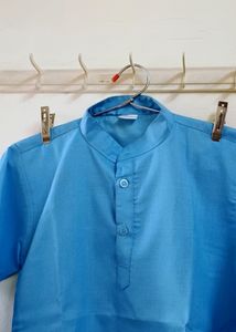 Boys Blue Kurta &amp; Payjama Set