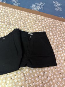 Brand New Black Skorts | Stylish &amp; Trendy | Never
