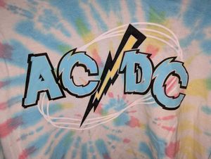 AC/DC Tie-Dye Hoodie