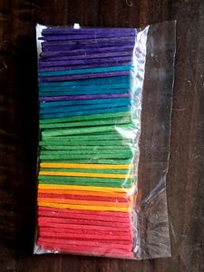 Coloured Wodden Sticks